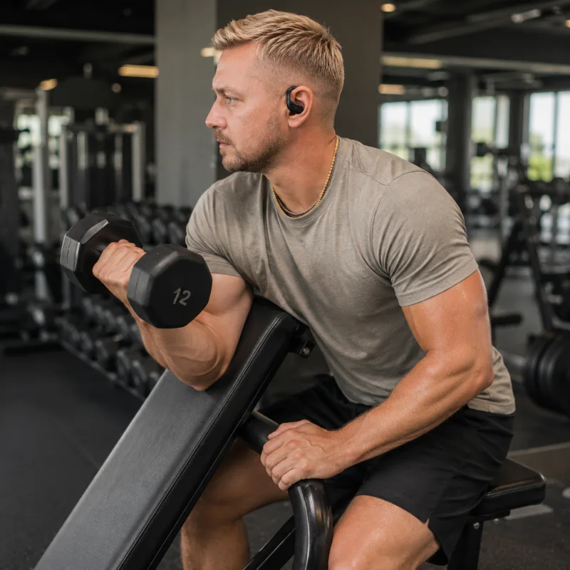 Bezprzewodowe słuchawki SportGo BX30 Bluetooth 5.3